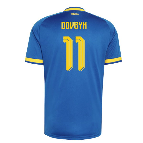 2026-2027 Ukraine Away Shirt (Dovbyk 11)-SoccerKits Hub | Buy Soccer Jerseys Online